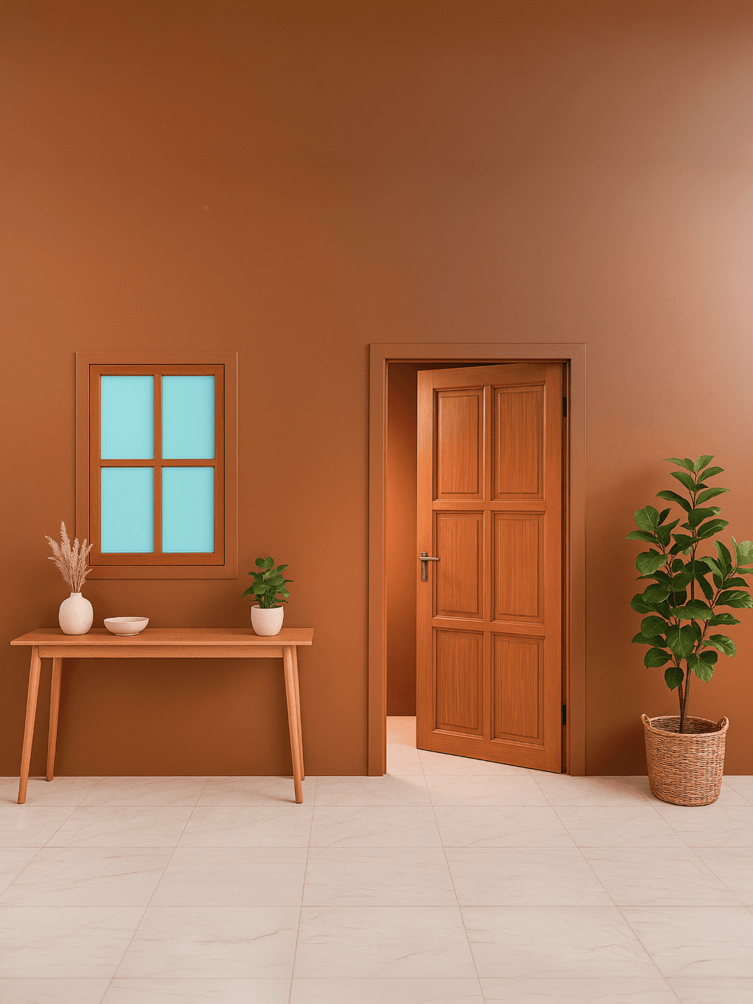 Terracotta Backdrop